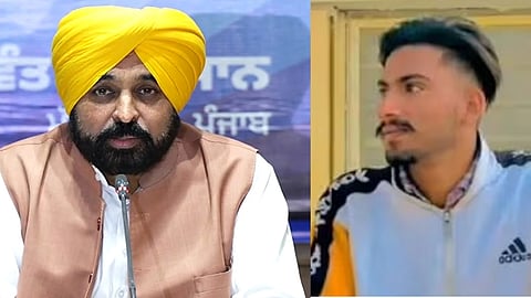 പഞ്ചാബ് മുഖ്യമന്ത്രി ഭഗ്‌വന്ത് മൻ, കൊല്ലപ്പെട്ട കർഷകൻ ശുഭ്കരൺ സിങ്