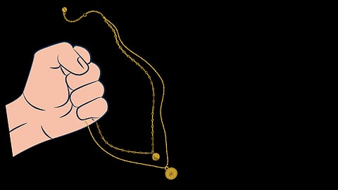 cop on duty at metro station arrested for gold chain snatch case