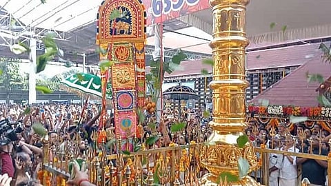 ഏറ്റുമാനൂർ ശ്രീ മഹാദേവ ക്ഷേത്രത്തിലെ ഉത്സവത്തിന് കൊടിയേറി; ഏഴരപ്പൊന്നാന ദർശനം 18ന്