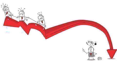 വിപണികളിൽ സമ്മർദമേറുന്നു