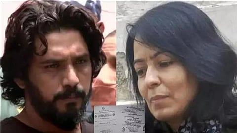 സന്ദീപും അനുരാധ ചൗധരിയും