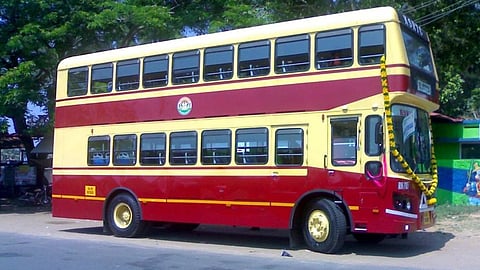 ആനവണ്ടിയുടെ ഡബിൾ ഡെക്കർ ഇടുക്കിയിൽ 