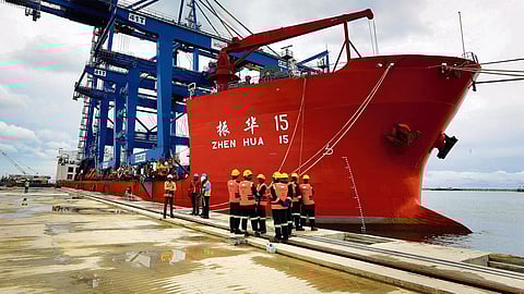 seventh ship will arrive at Vizhinjam port on the 15th