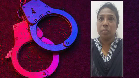 the daughter who assaulted her has been arrested in kottayam
