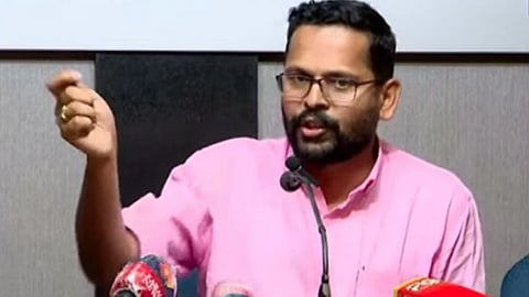 p sarin press meet on palakkad by election