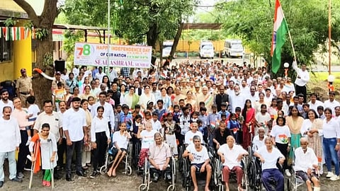 Voter ID cards provided to residents of Seal Ashram