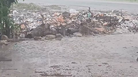 Heavy rain Cloudburst In Rameswaram