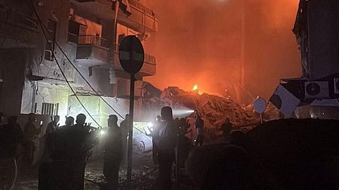Another Israeli massive missile attack on Beirut