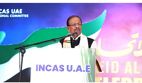 യുഎഇ ദേശീയ ദിനാഘോഷവും ഇൻകാസ് ദേശീയ കമ്മിറ്റി പ്രവർത്തനോദ്‌ഘാടനവും