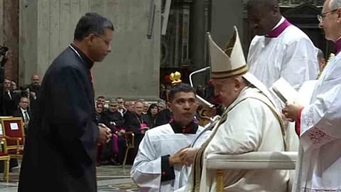 Historic moment, Mar george jacob Koovakkattil becomes Cardinal