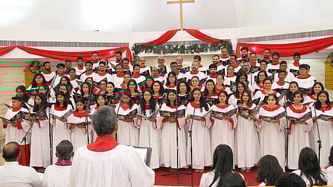 dubai csi malayalam idavaka golden jubilee carol