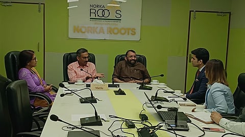 Norka Roots discussion with VFS Global