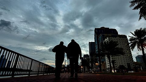 Chance of fog and rain in UAE