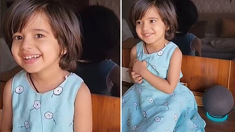 alexa and girls cute conversation viral video