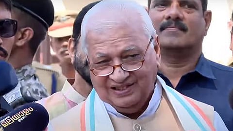 May all the best come to everyone in Kerala; Governor bids farewell in Malayalam, no Chief Minister or ministers to send off