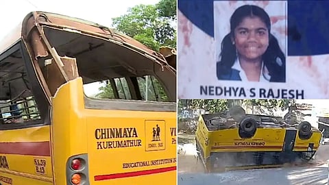 Kannur school bus accident case against driver