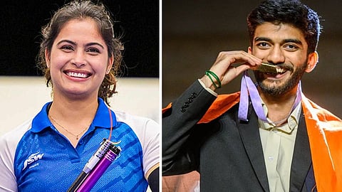 Manu bhaker, D gukesh bags khel ratna 2024, arjuna award declared