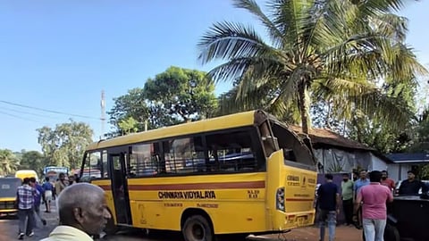 Kannur school bus accident; MVD report says there was no mechanical failure in the bus