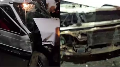 One dead in car accident caused by policeman Attingal