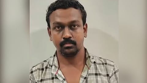 man sending ganja through courier accused arrested