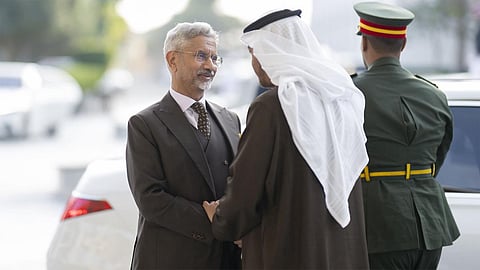 uae president receives indian foreign minister: bilateral relations discussed