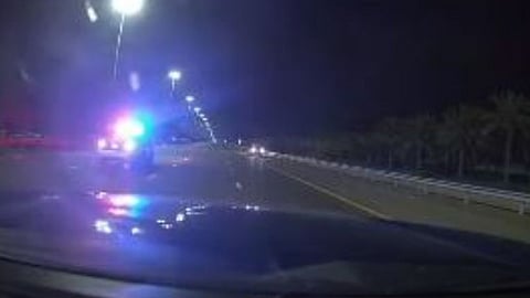 Sharjah Police rescue driver from speeding car after cruise control malfunction