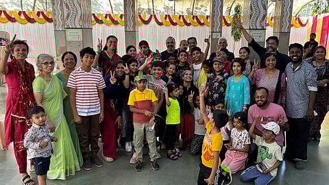 seawoods samajam holds kalimuttam for kids
