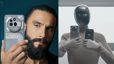 Robot unboxes nothing 3 a series