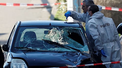 car drives into crowd in germany
