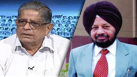K Madhavan, Joginder Singh- former CBI directors