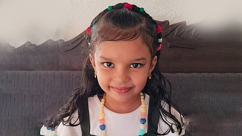 8 years old girl died in a school van accident