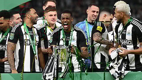 New Castle United English League Cup champions