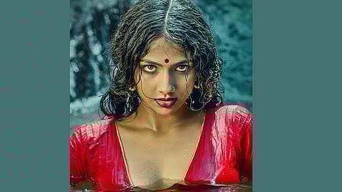 Ram Gopal vermas saree in theatre