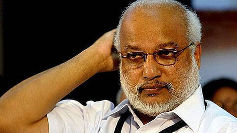 m.a. baby reacted in bharat mata controversy
