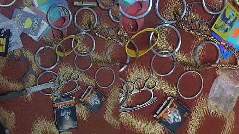 School inspection: Condoms and weapons found in high school students' bags