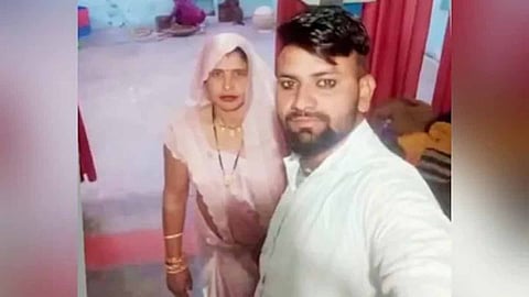 Mother who ran away with daughter's fiancé returns