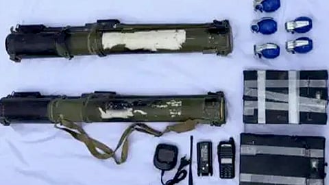 Huge cache of weapons seized in Punjab ISI suspected