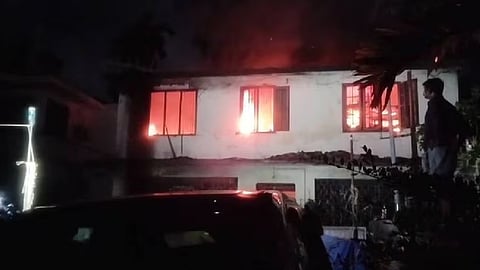 fire brokeout kozhikode