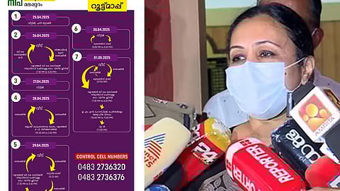 malappuram valanchery nipah patient route map