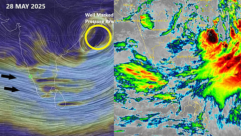 low pressure to intensify within next 24 hours red alert