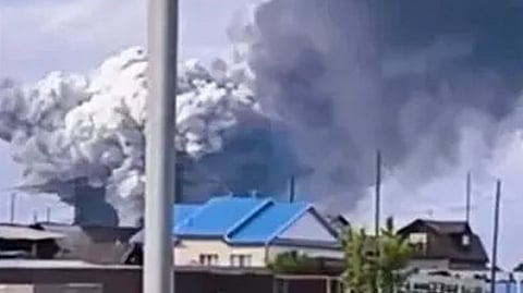 Ukraine drone attack operation spider web on Russian airbase