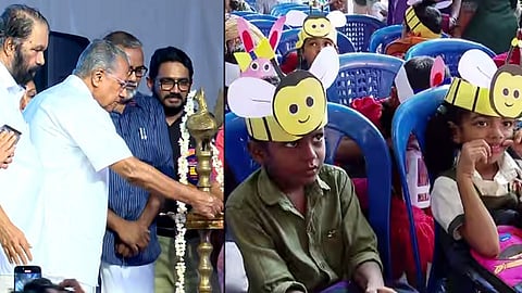chief minister pinarayi vijayan inaugurates state level praveshanolsavam 2025