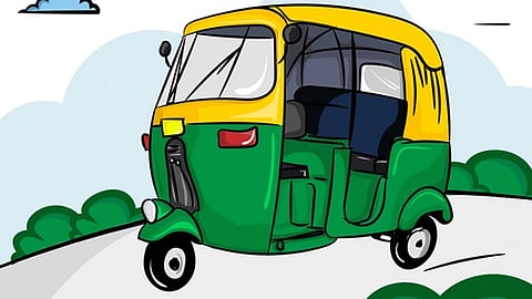 man held for auto rikshaw theft
