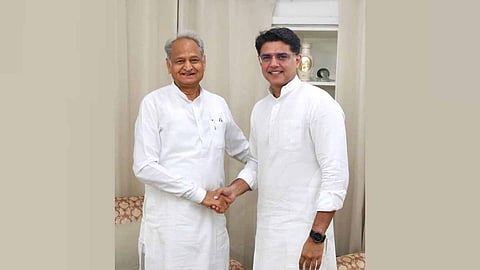 Sachin Pilot meets Rajasthan Chief Minister Ashok Gehlot