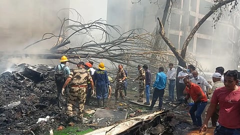 Gujarat plane crash, Last message of pilot