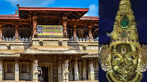 1-5 crore gold offering mookambika devi 