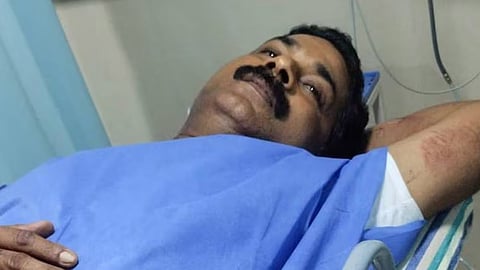 attack against sub inspector during vehicle inspection muvattupuzha