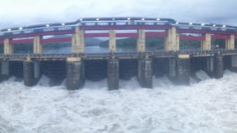Bhoothathankettu dam shutters opened