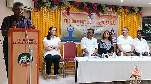 Bombay Kerala Samajam celebrated Yoga Day
