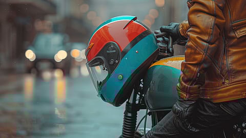 No helmet no reason for accident